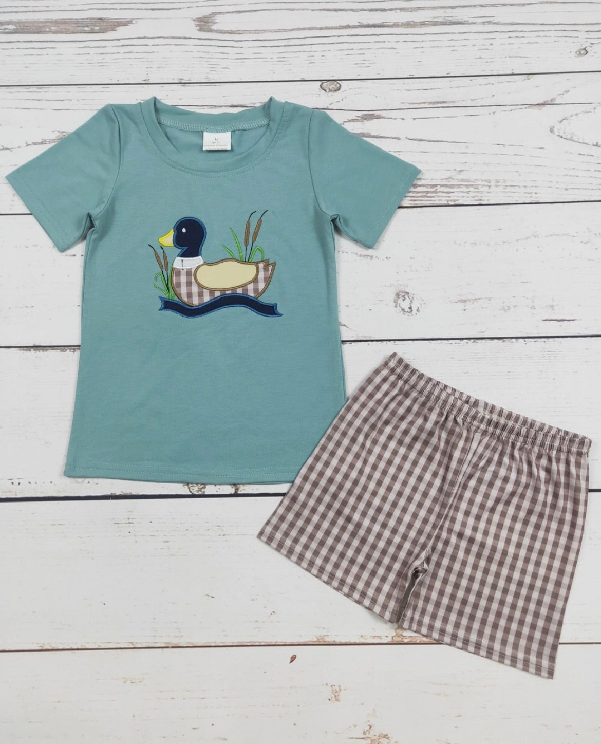 Green Duck Boy Set